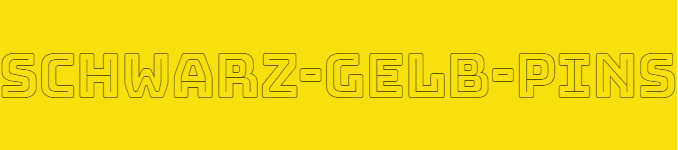 Logo schwarz-gelb-pins